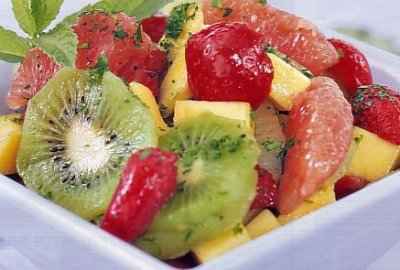 Salade de fruits printanière