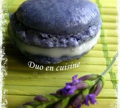 Macarons à la lavande