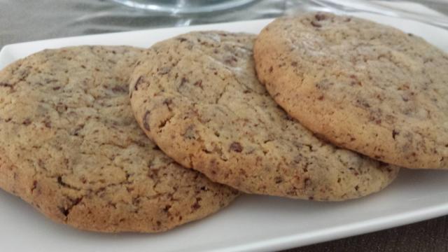 Cookies vanille aux pépites de chocolat