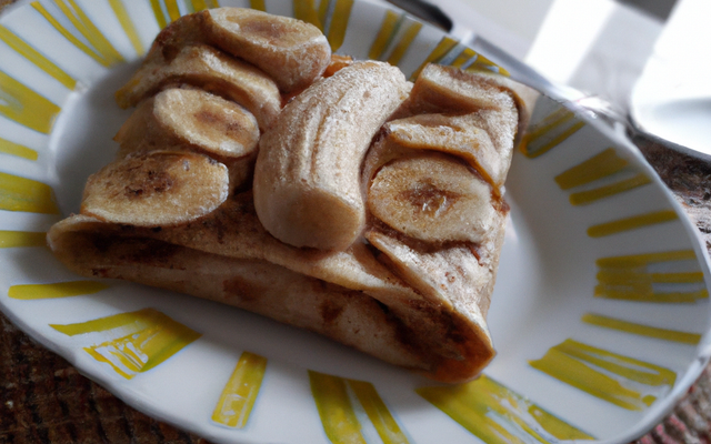 Feuilleté de banane