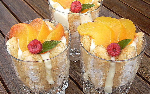 Charlottes aux pêches