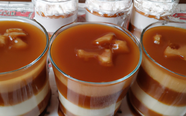 Verrines au caramel