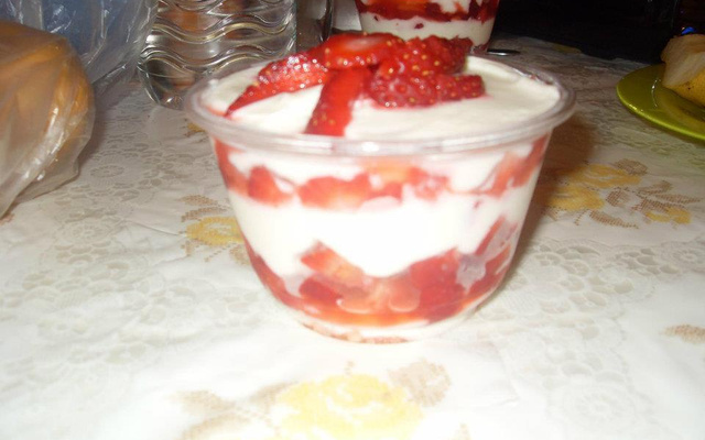 Tiramisu aux fraises, recette légère