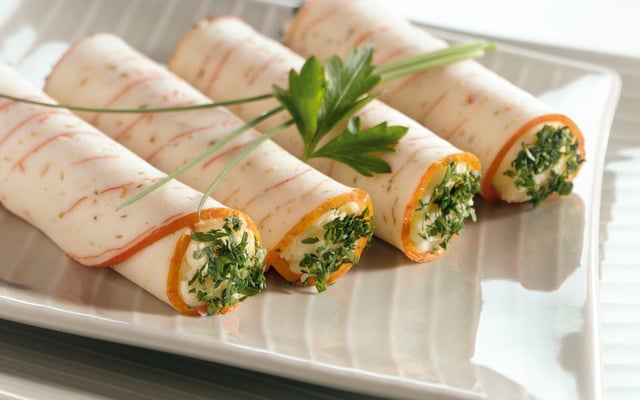 Roulés de Tranches de la Mer Coraya