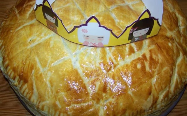 Galette des rois frangipane-chocolat facile