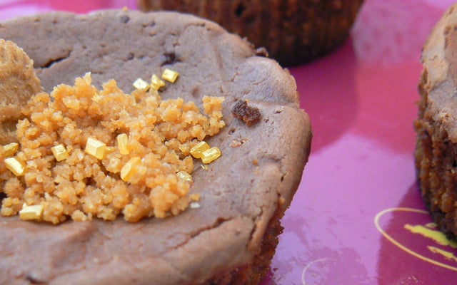 Cupcakes façon cheesecakes au chocolat