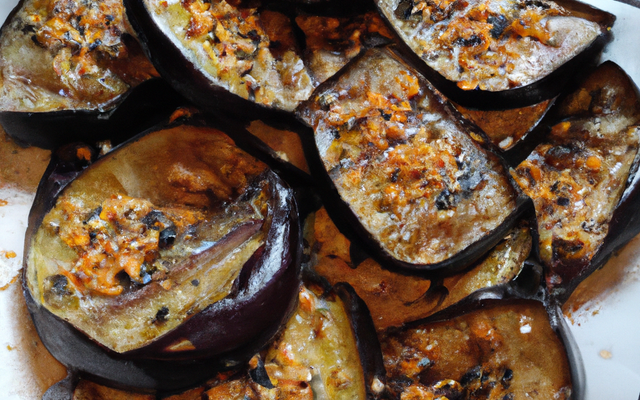 Aubergines au cumin