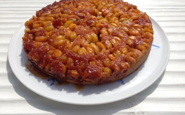 Gâteau renversé à la Mirabelle