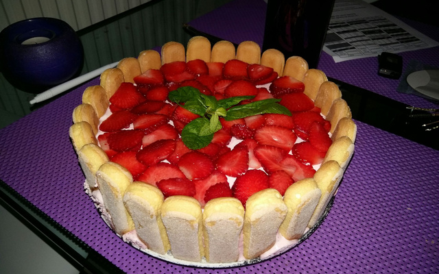 Charlotte aux fraises