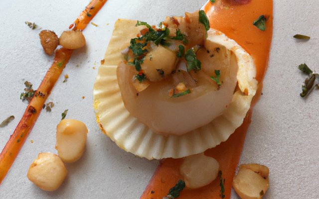 Noix de st Jacques façon Salaün