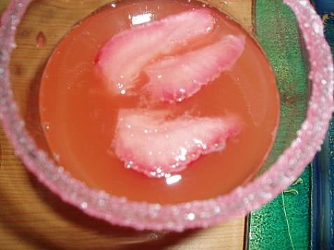 Jus de fraise à la limonade