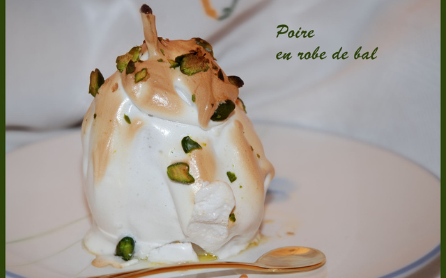 Poires en robe de bal