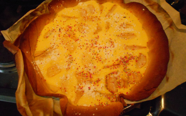 Tarte aux pommes normande