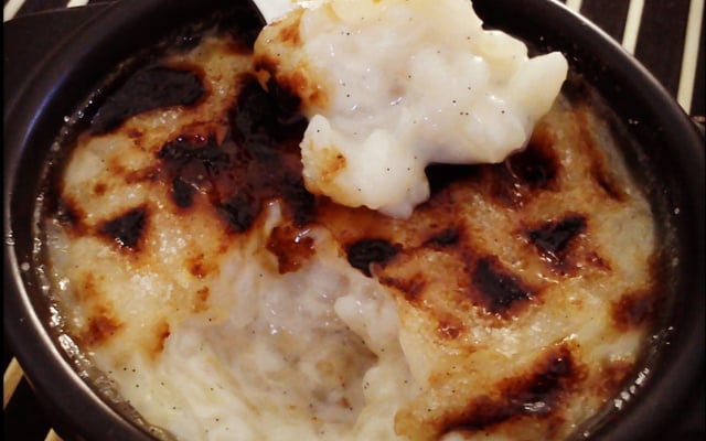 Riz au lait d'amandes caramélisé sans lactose