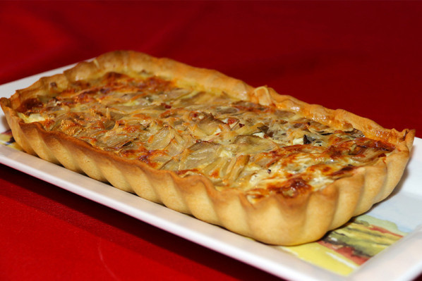 Tarte aux blettes et poulet