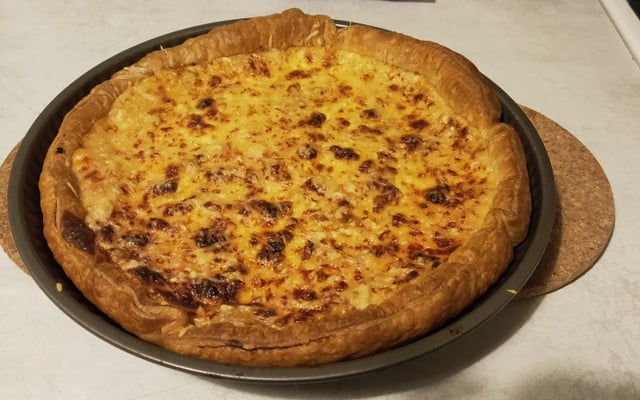 Tarte au thon béchamel