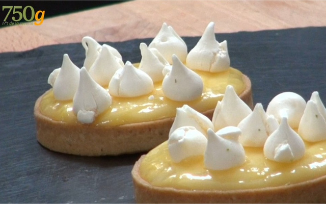 Tartelettes au citron et meringues