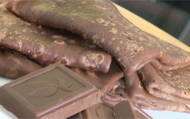 Crêpes au chocolat