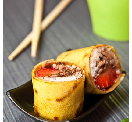 Royal maki Nutella fraise