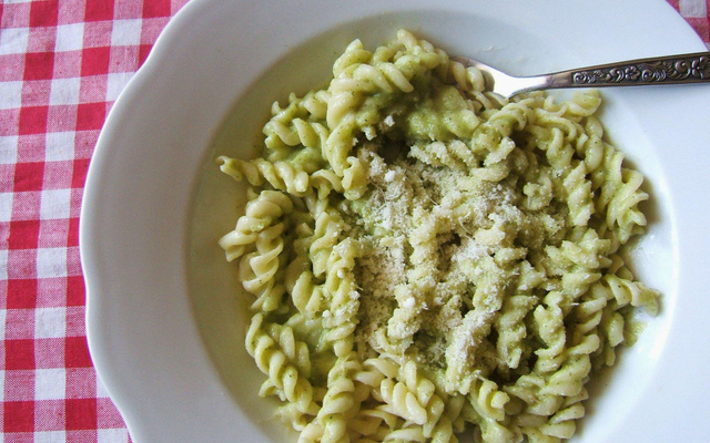 Rigatonis aux courgettes traditionnelles