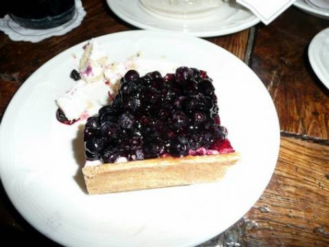 Tarte aux myrtilles facile