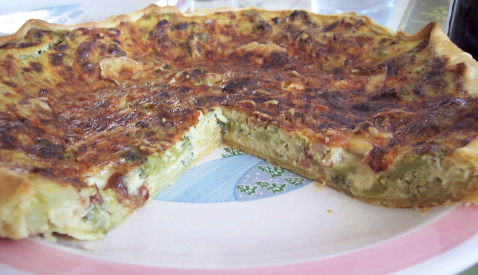 Tarte aux brocolis