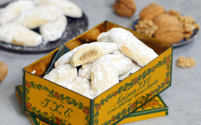 Sablés farcis à la pâte de Noix du Périgord AOP