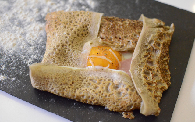 Galettes complètes au jambon