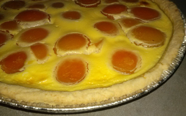 Tarte aux abricots à la vanille fraîche