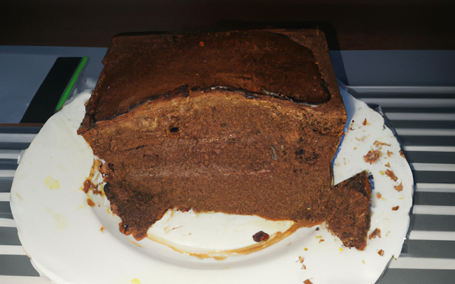 Gâteau au chocolat au cacao amer