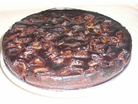 Gâteau chocolat-poire.