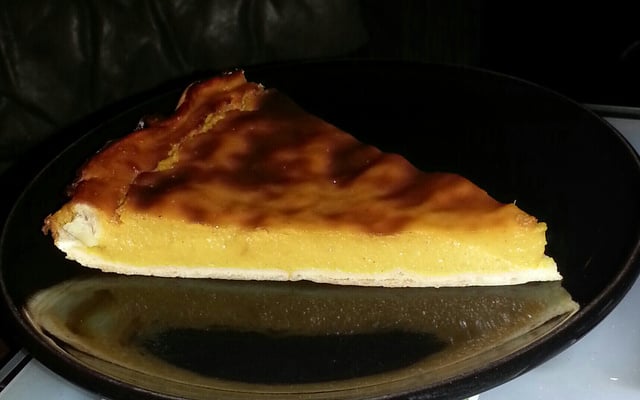 Tarte sucrée au potimarron
