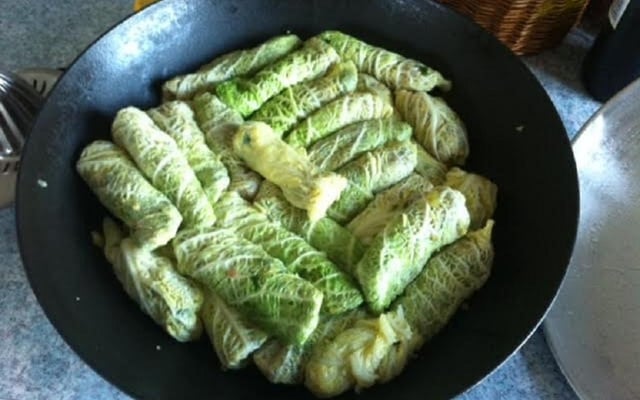 Dolmas arméniens aux choux