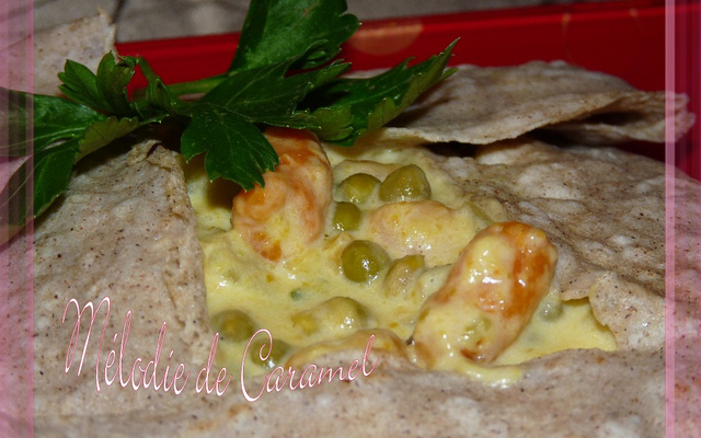 Galette petits pois/carottes