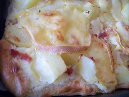Pizza facon raclette