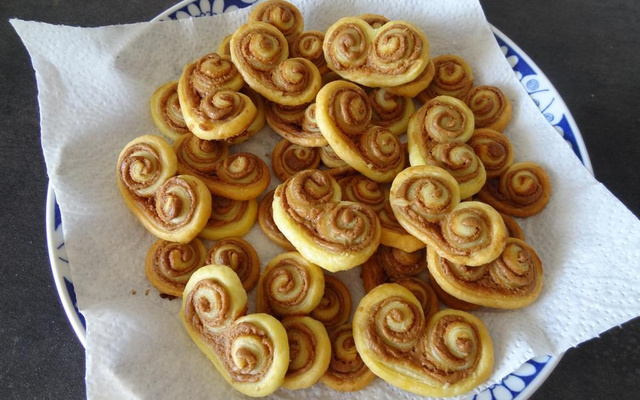 Palmiers aux spéculoos