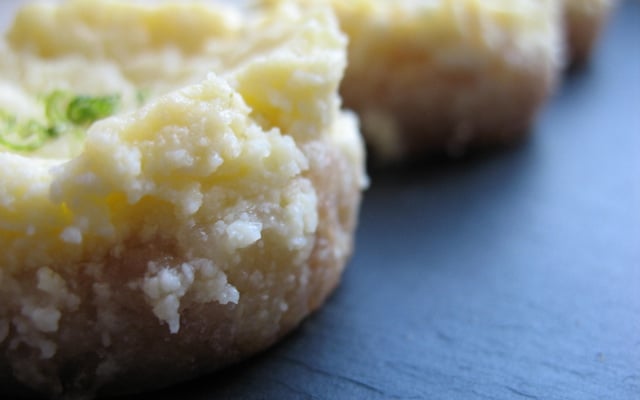 Mini cheesecake breton au citron vert