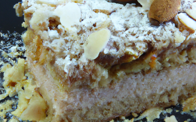 Gâteau aux amandes et poudre de noisettes