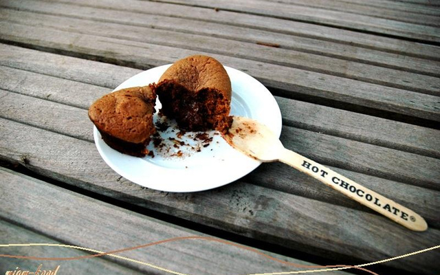 Mes fondants au chocolat