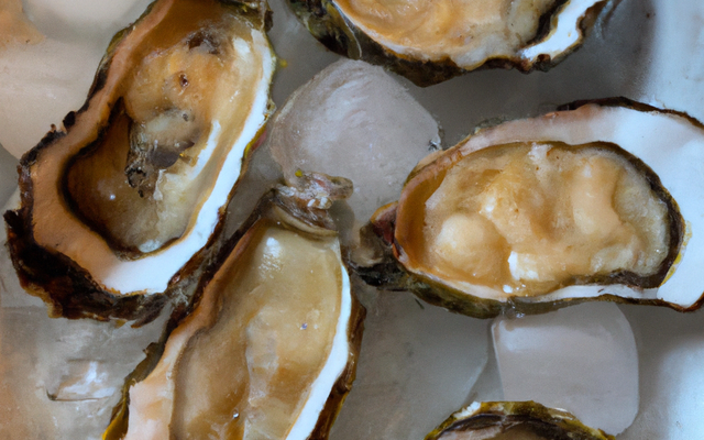 Huîtres de Normandie en gelée