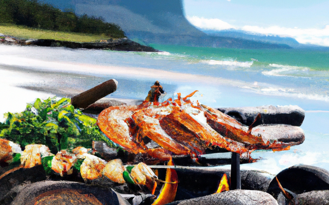 Barbecue entre terre et mer