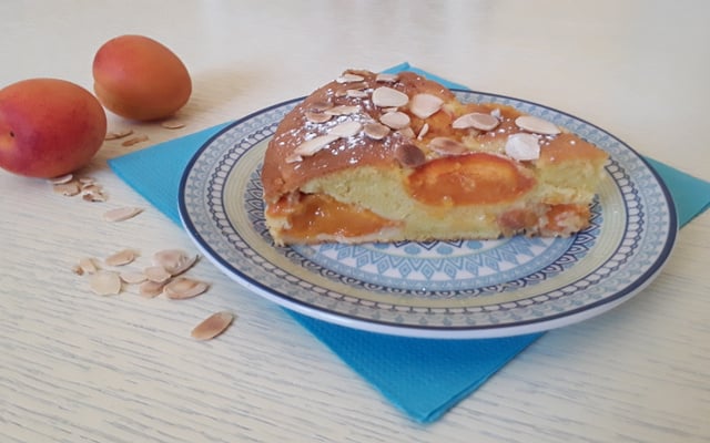 Gâteau moelleux à l'abricot