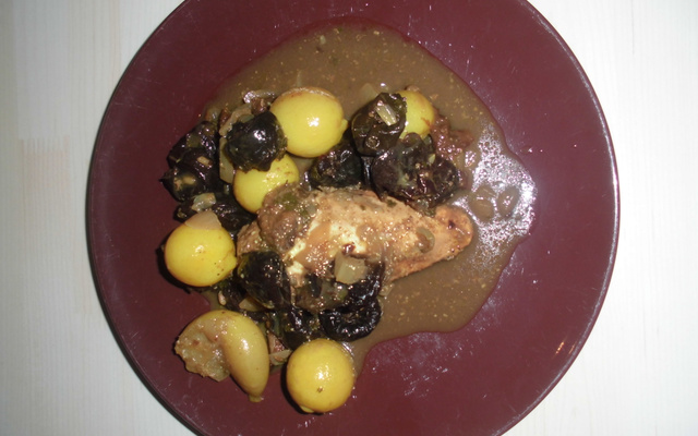 Tajine de poulet express
