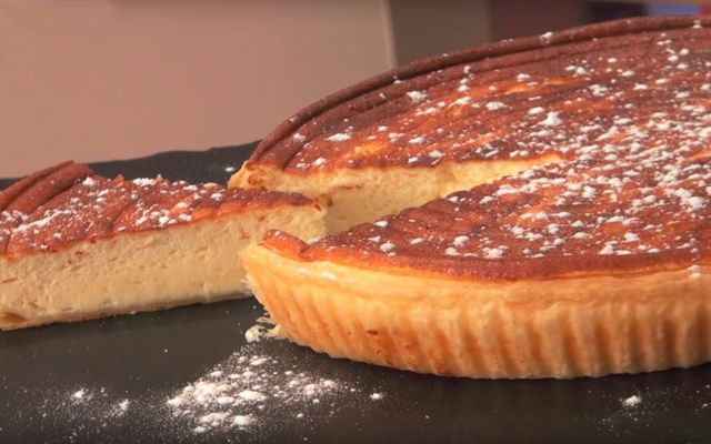 Tarte au fromage blanc de Chef Damien