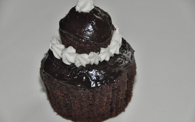 Cupcake chocolat piment façon religieuse