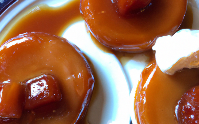 Quatre-quarts au beurre salé façon tatin érable