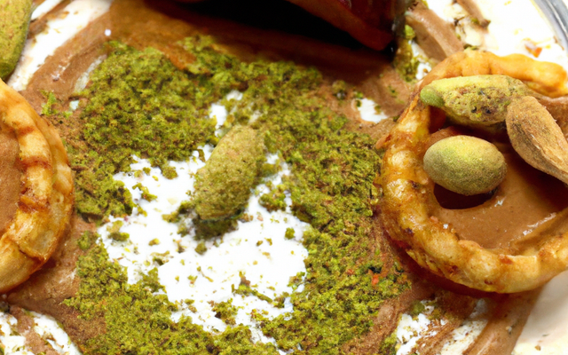 Crème de châtaignes, foie gras et churros au poivre vert