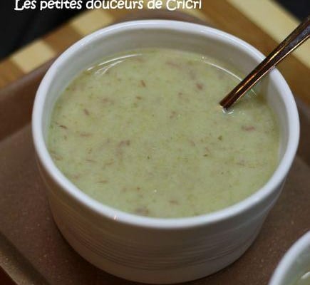 Velouté d'endives au maroilles