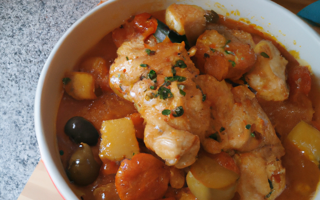 Poulet basquaise au thermomix