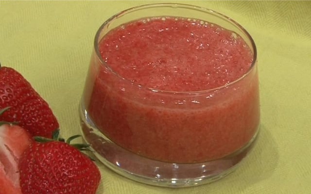 Coulis de fraises maison
